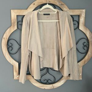 Bagatelle Taupe Open Front Jacket